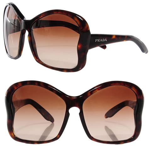 PRADA Butterfly Frame Sunglasses SPR 18I Tortoise